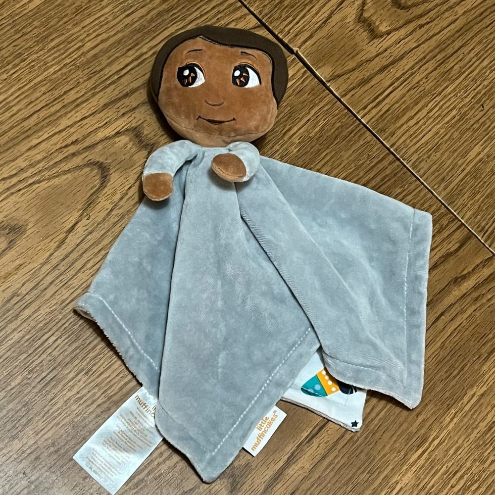 Little Muffincakes Baby Plush Outerspace Astronaut Soft Security Blanket Lovey